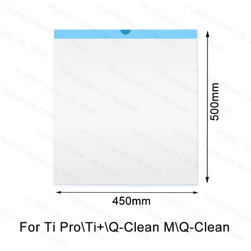 3/6Roll Heavy Duty Cat Litter Box Garbage Bag Replacement Bag for TONEPIE Ti Pro or Ti+ and Q-Clean Smart Litter Box Poop Bag