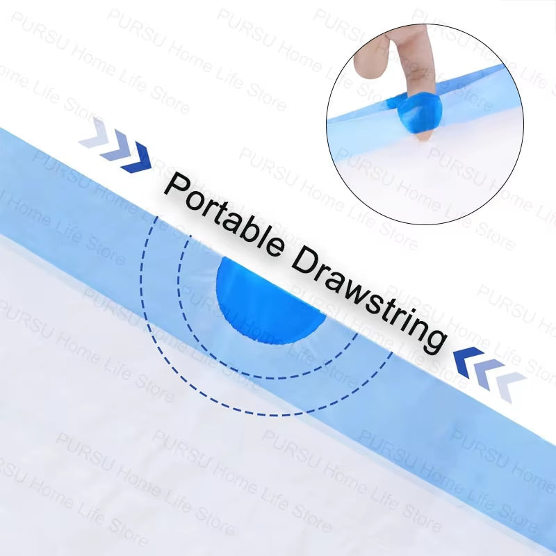 3/6Roll Heavy Duty Cat Litter Box Garbage Bag Replacement Bag for TONEPIE Ti Pro or Ti+ and Q-Clean Smart Litter Box Poop Bag