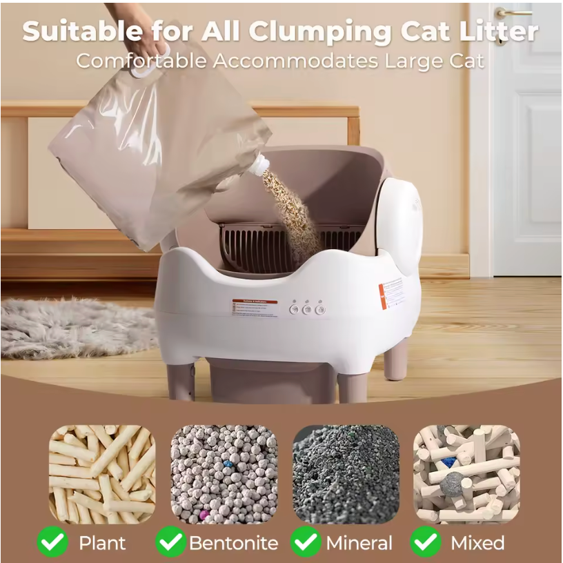 Automatic Self Cleaning Litter Box