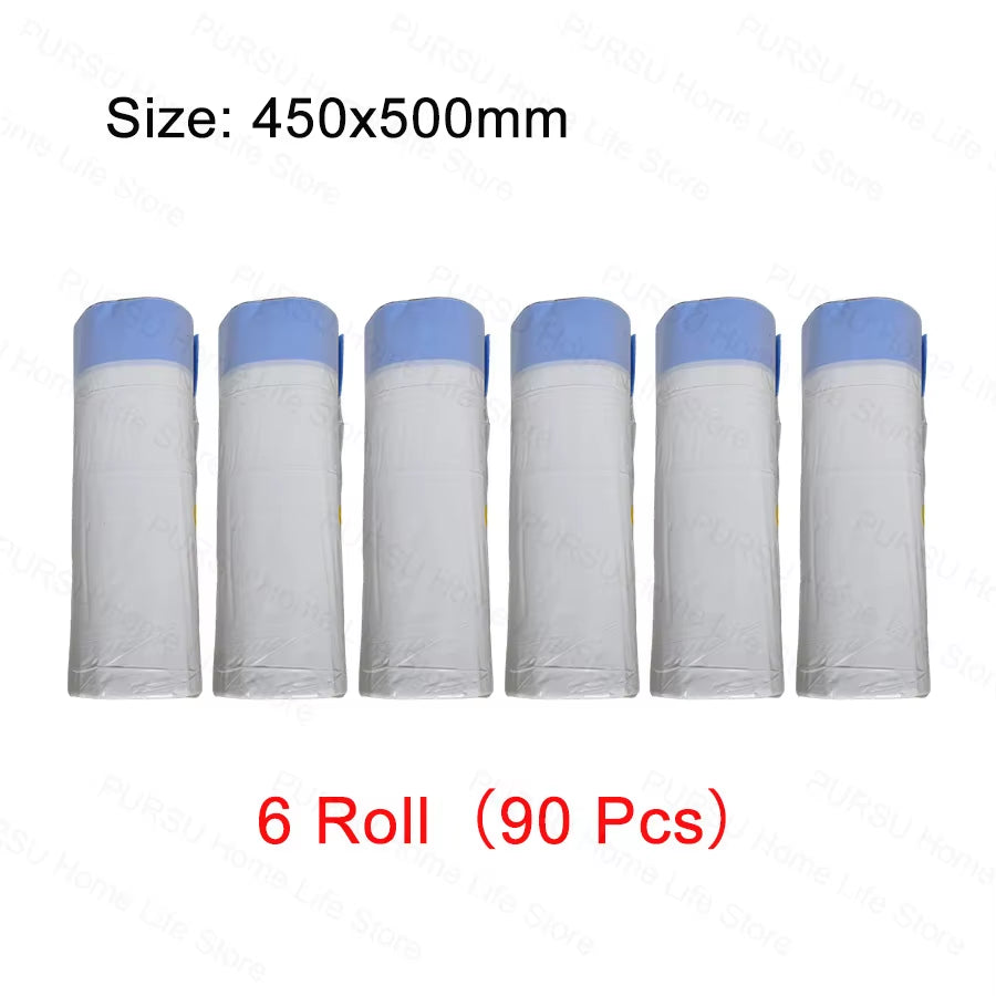 3/6Roll Heavy Duty Cat Litter Box Garbage Bag Replacement Bag for TONEPIE Ti Pro or Ti+ and Q-Clean Smart Litter Box Poop Bag